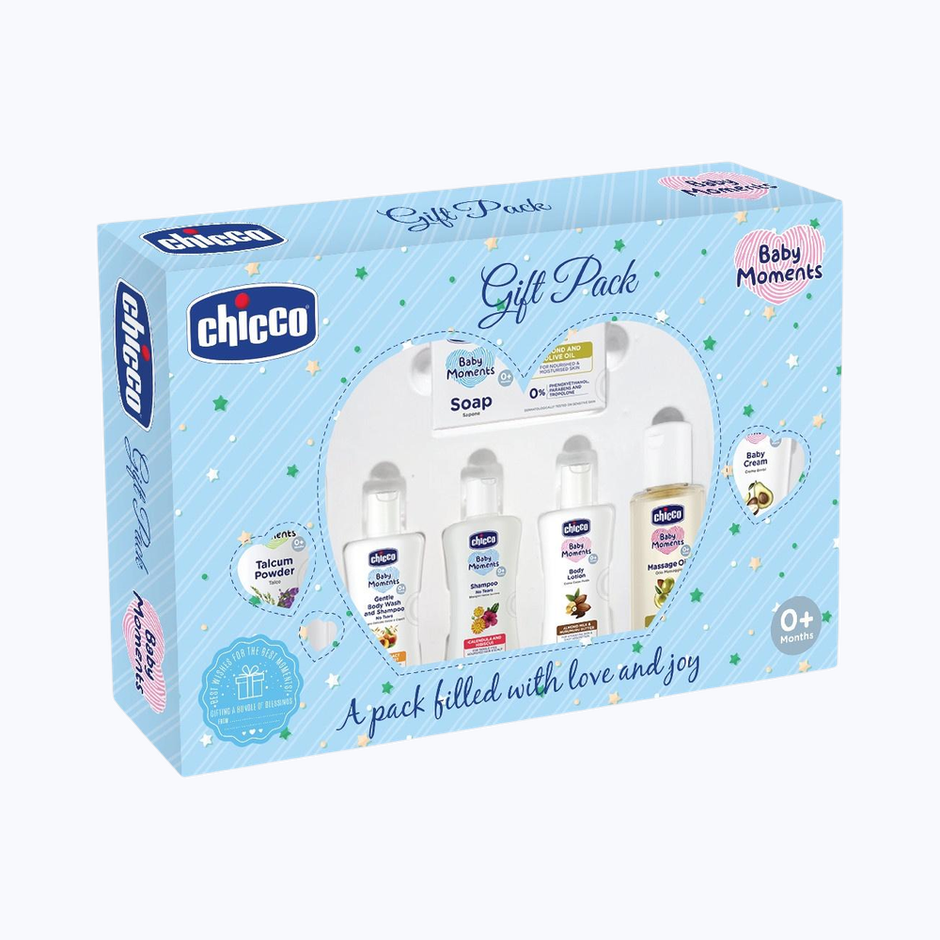 Chicco Baby Moments Baby Caring Set Blue