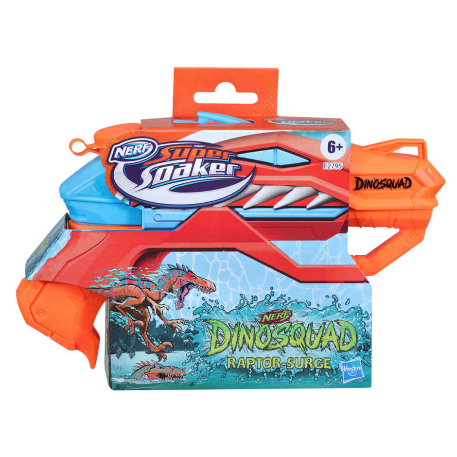Hasbro Nerf Super Soaker DinoSquad Raptor-Surge Water Blaster