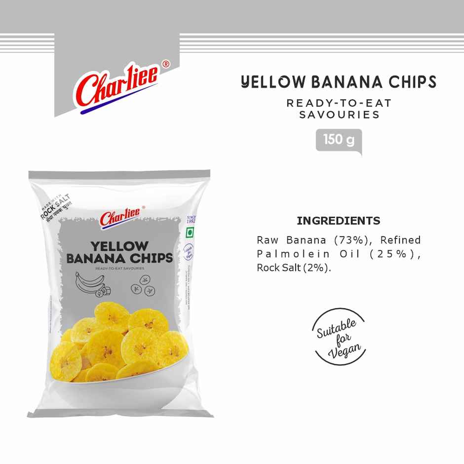CHARLIEE Yellow Banana Chips