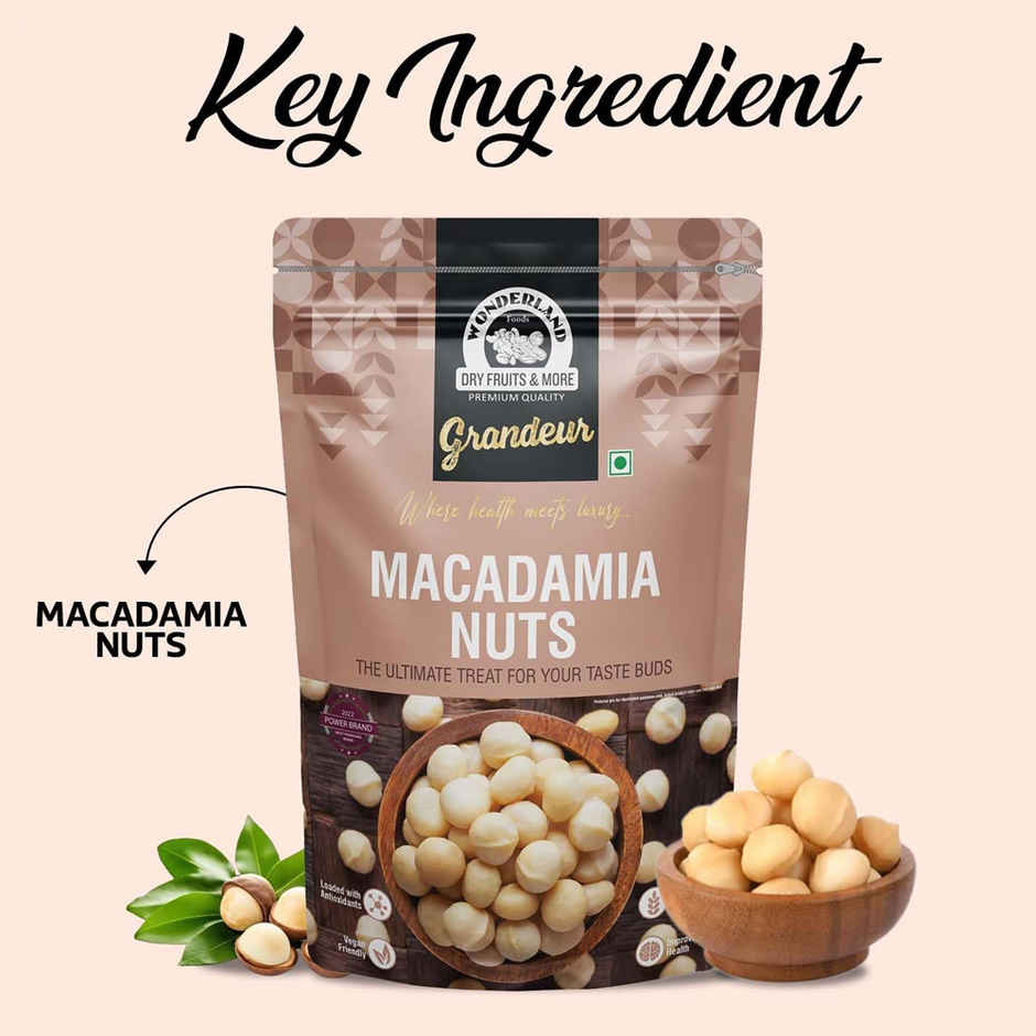 Wonderland Foods Vrat Macadamia Nuts