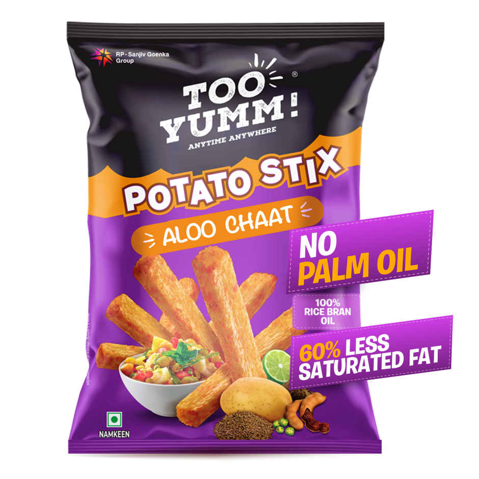 Too Yumm! Aloo Chaat Potato Stix | Munching Snack | On-the-Go Munchies
