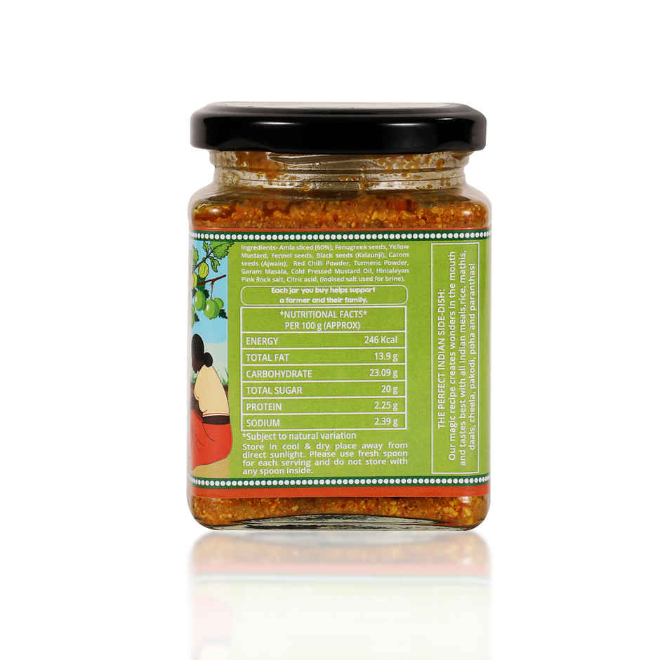The Little Farm Co. Amla Pickle | Achaar | No Added Preservatives