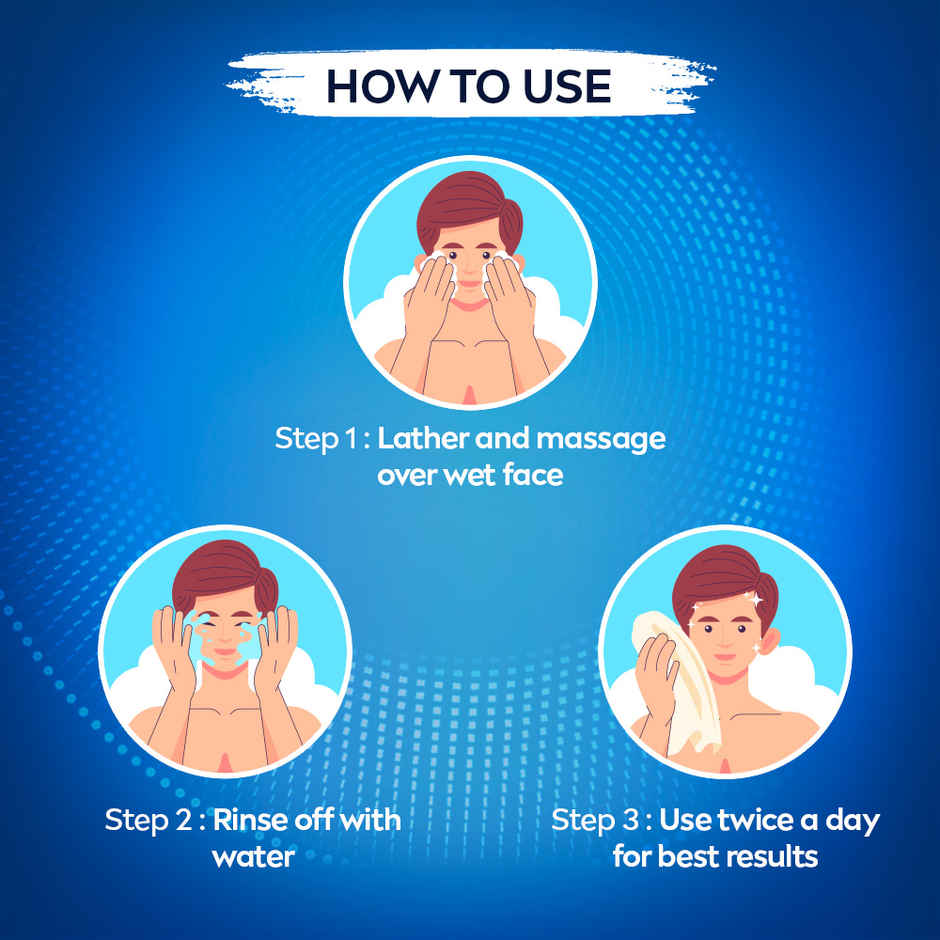 Nivea Men Dark Spot Reduction Face Wash - 10 X Vitamin C Effect Combo