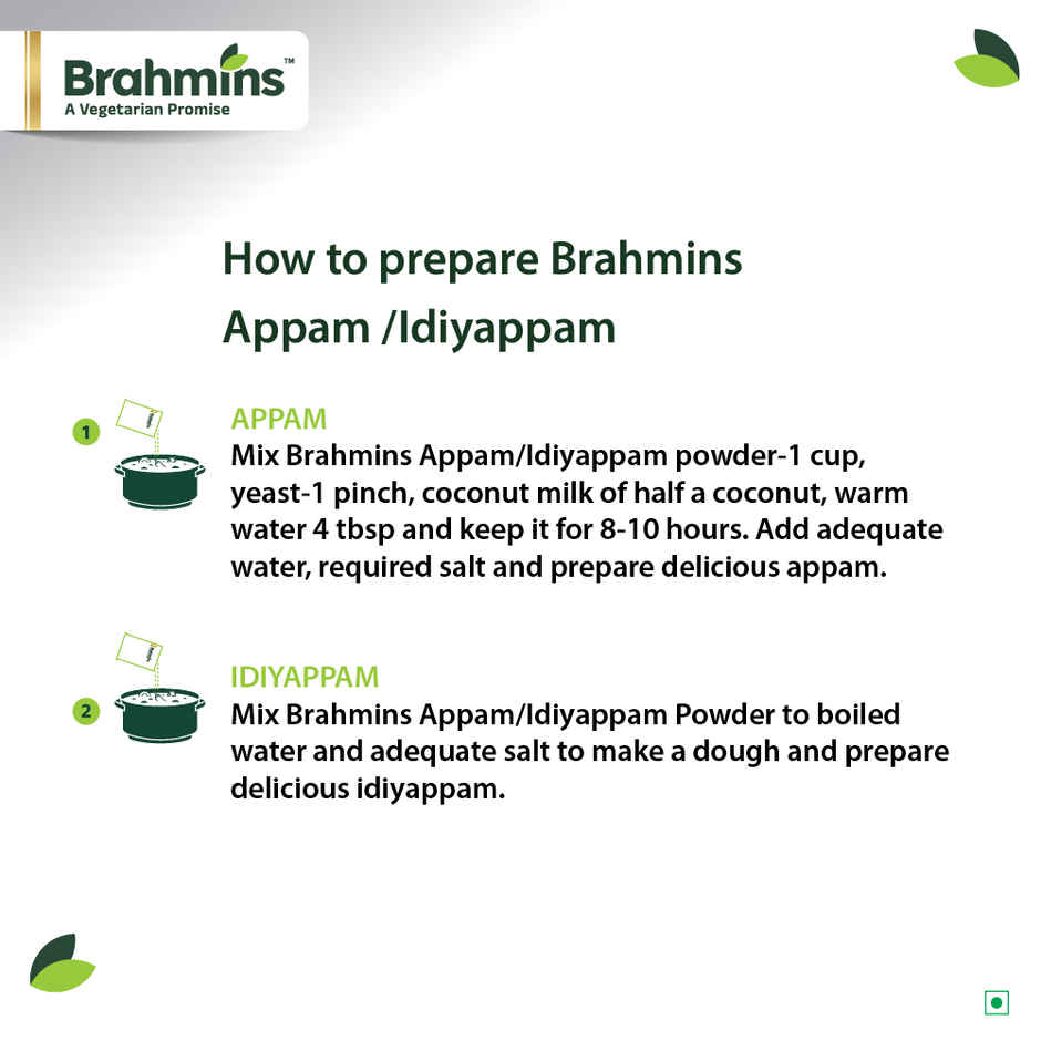 Brahmins Appam Idiyappam Powder