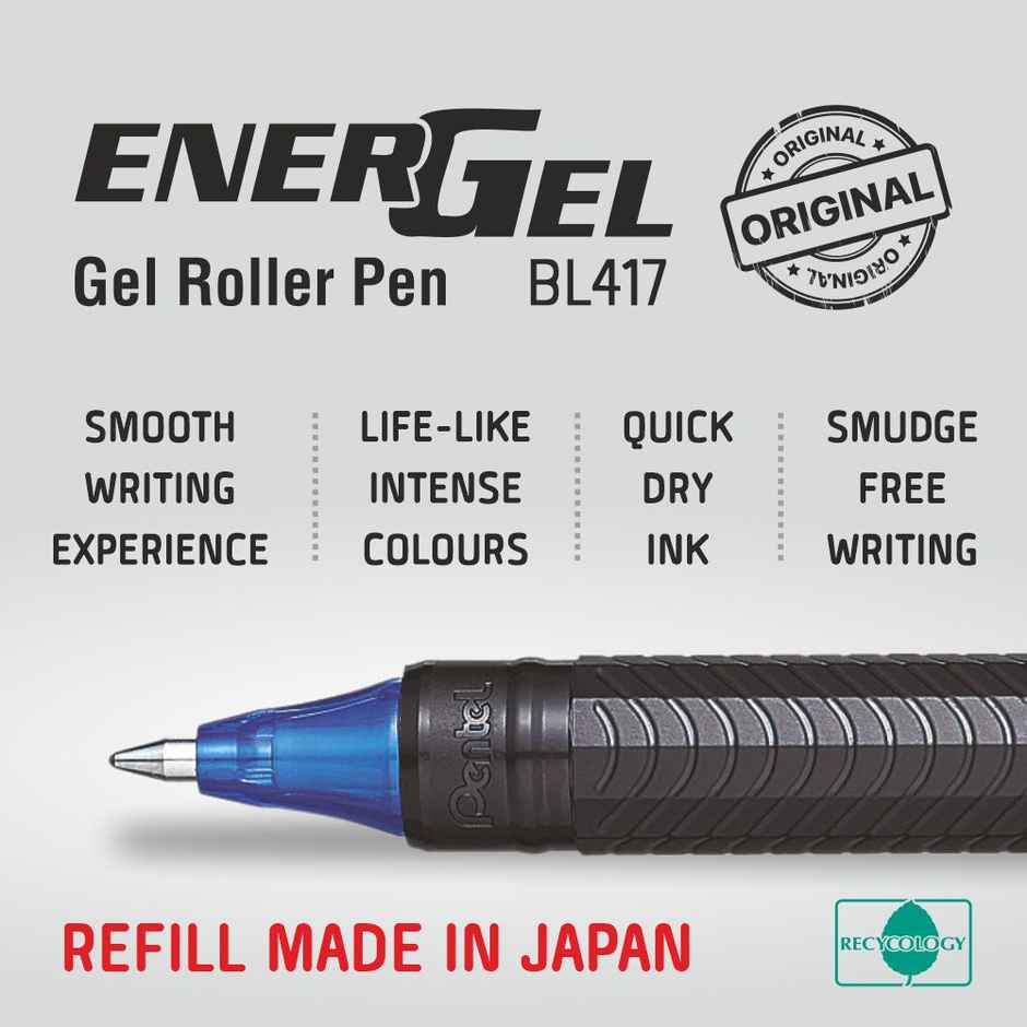 Pentel Energel Pouch Single Blue Ink