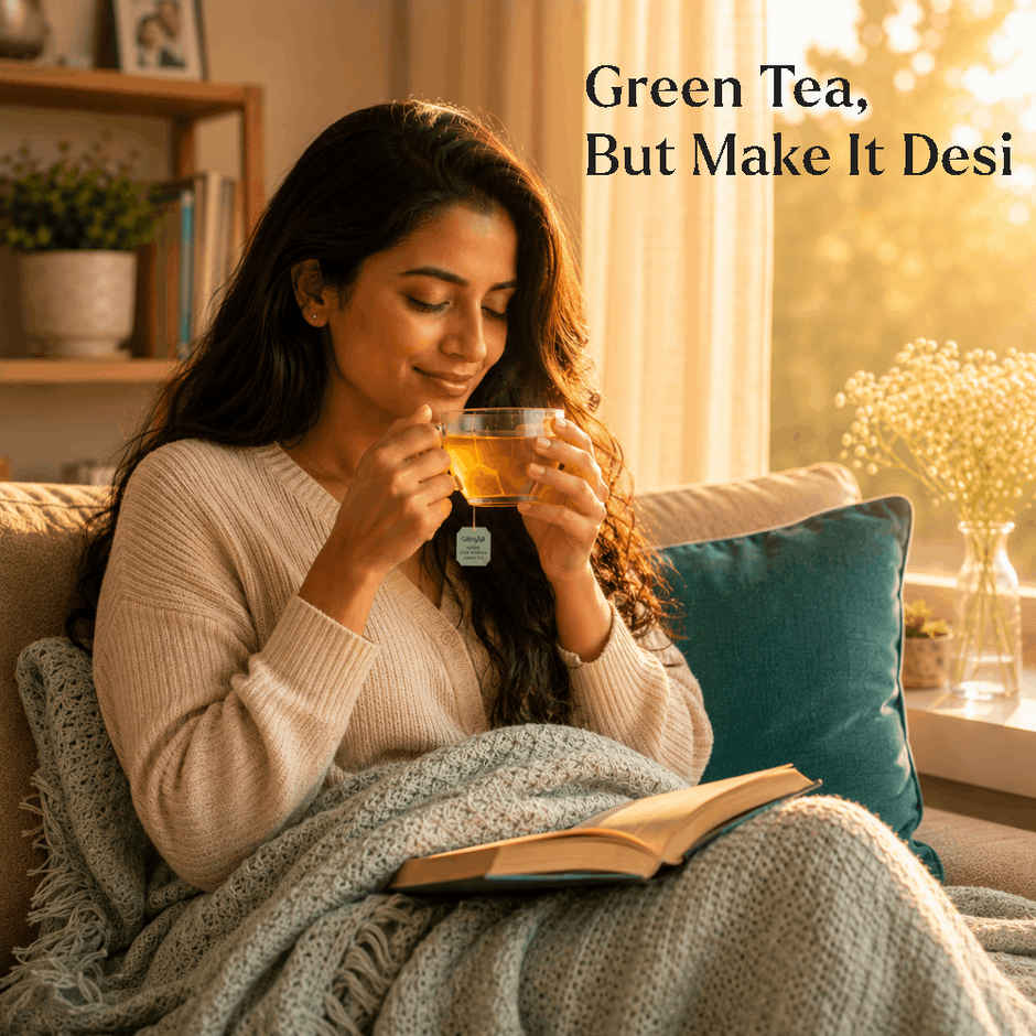 Girnar Detox Desi Kahwa Green Tea Bags