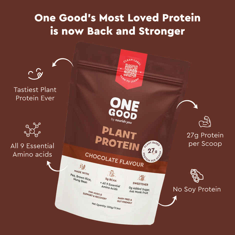 Nourish You Plant Protein - Chocolate
