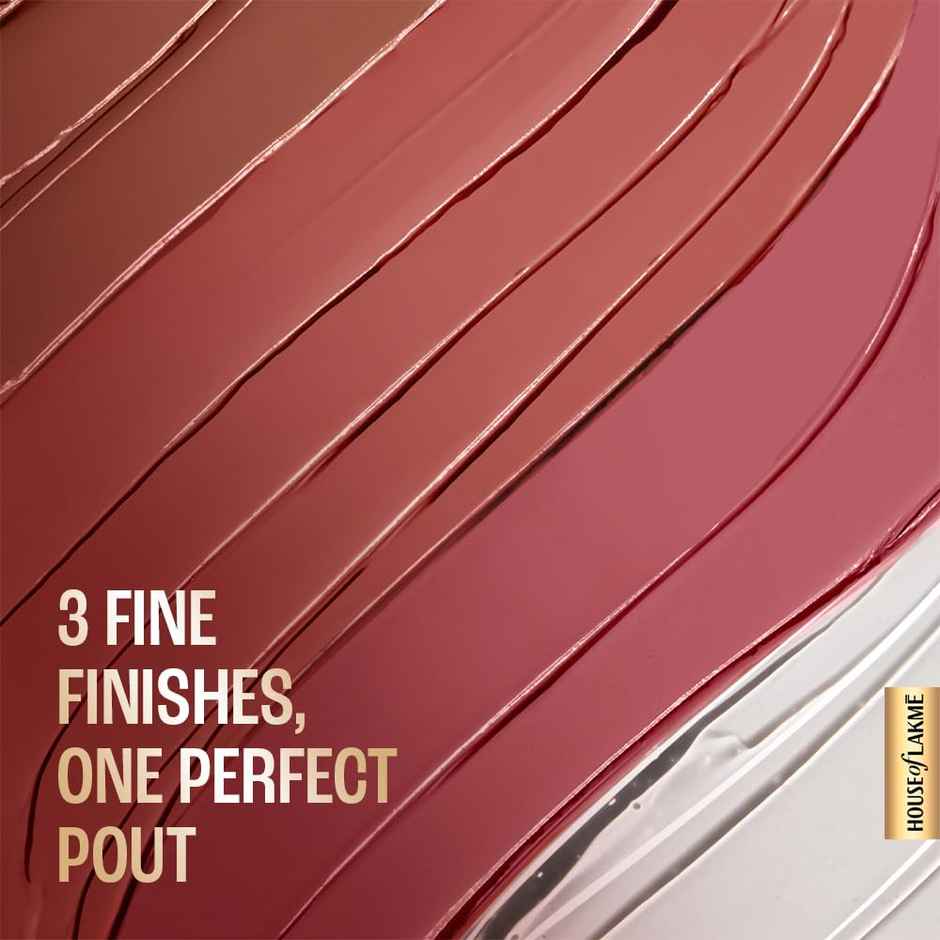 Lakme Ultimate Glam 4 In 1 Lip Stack - Nice Nudes