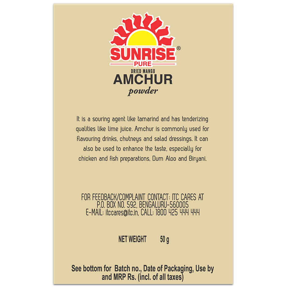 Sunrise Pure Dry Mango | Amchur Powder