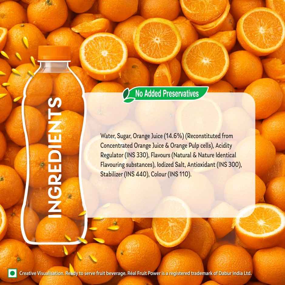 Real Fruit Power Pulpy Orange Juice