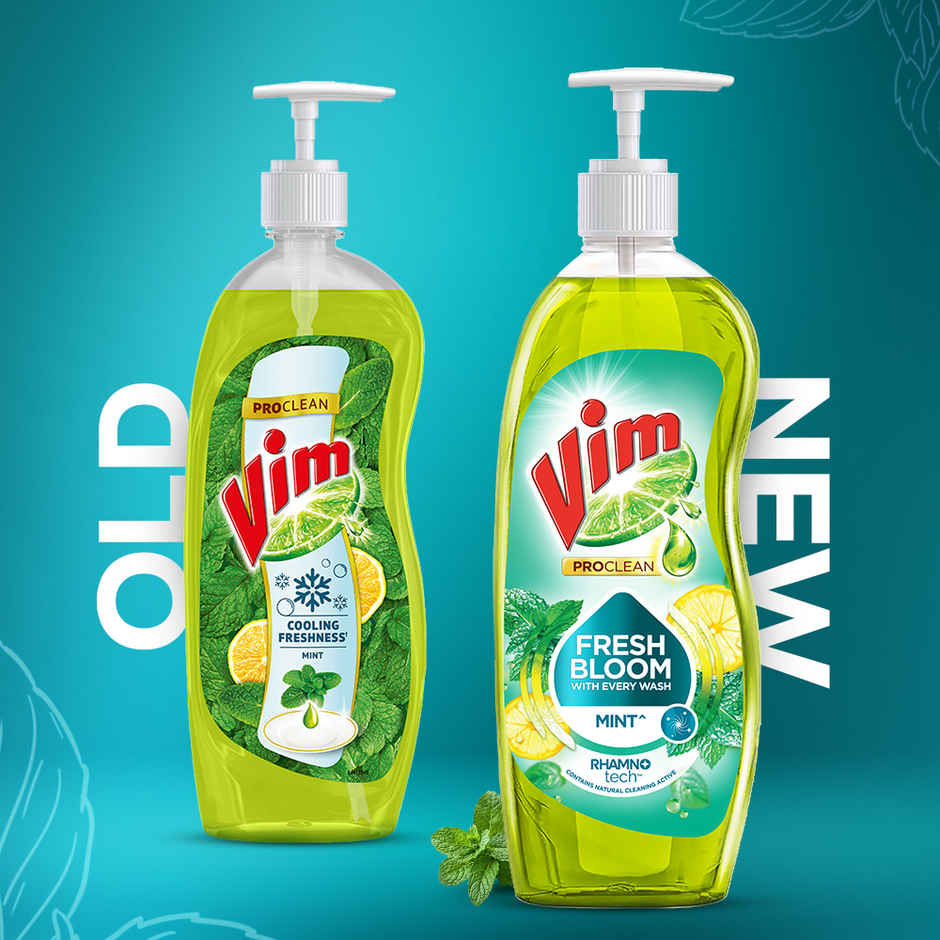 Vim Cooling Freshness Mint Dishwash Liquid