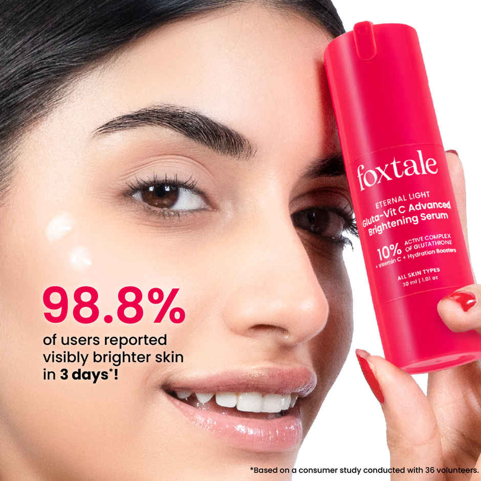 Foxtale Eternal Light Brightening Serum with 10% Vitamin C and Glutathione