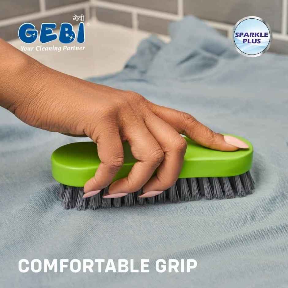 Gebi Antibacterial Delite Cloth Brush Combo