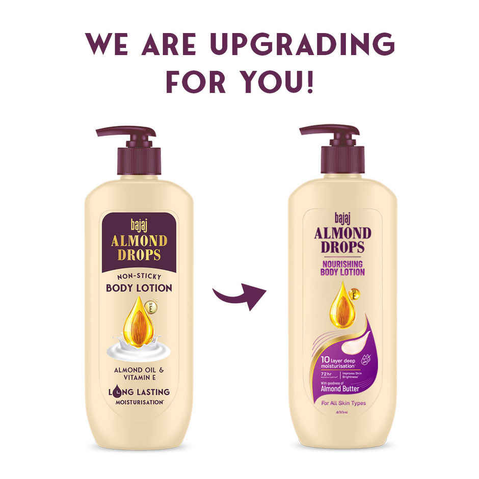 Bajaj Almond Drops Nourishing Body Lotion