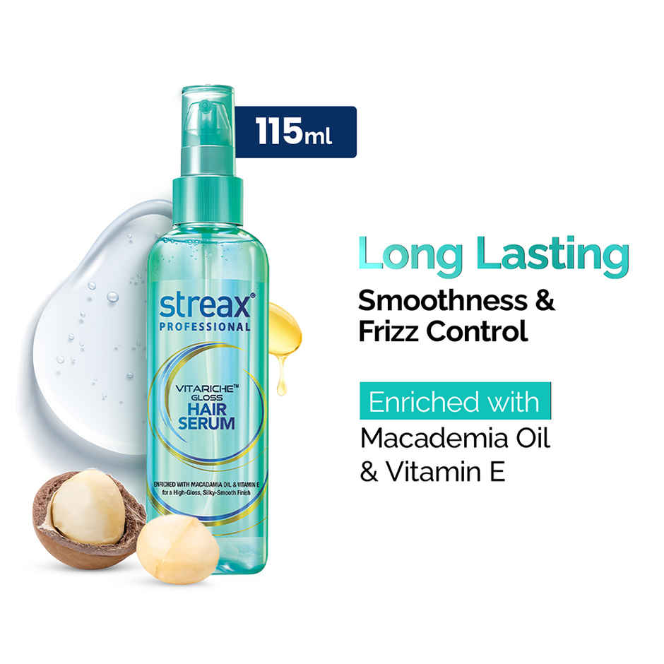 Streax Professional Vitariche Gloss Hair Serum