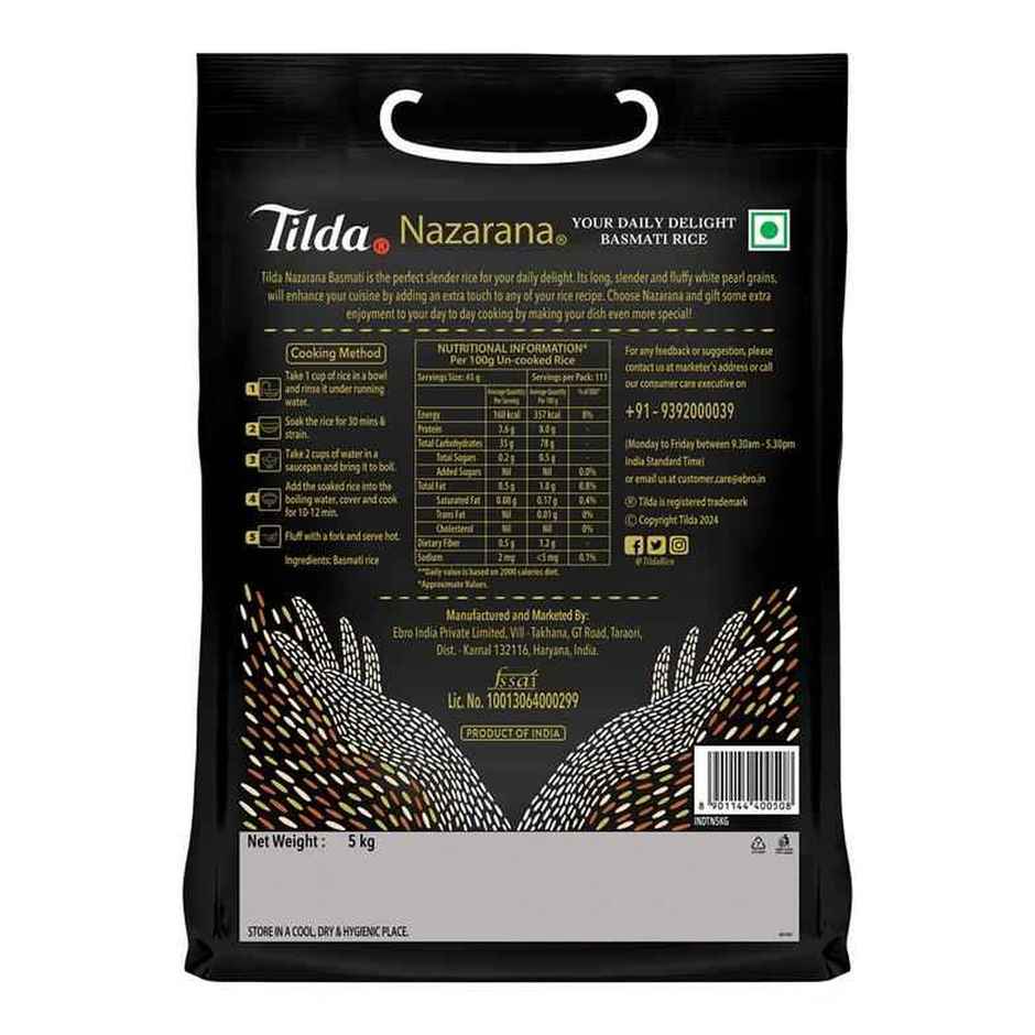 Tilda Nazrana Basmati Rice