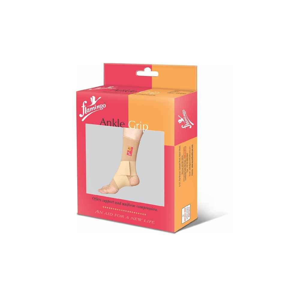 Flamingo Ankle Grip Beige L