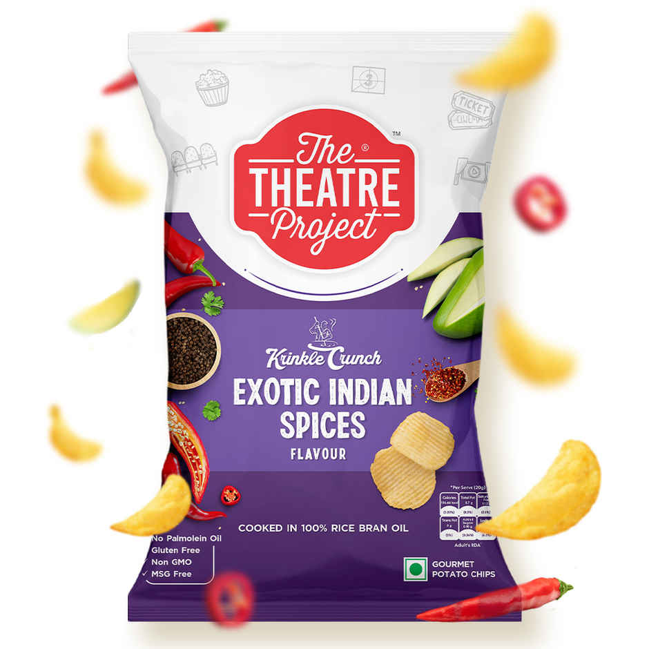 The Theatre Project Crinkle Cut-Exotic Indian Spcies