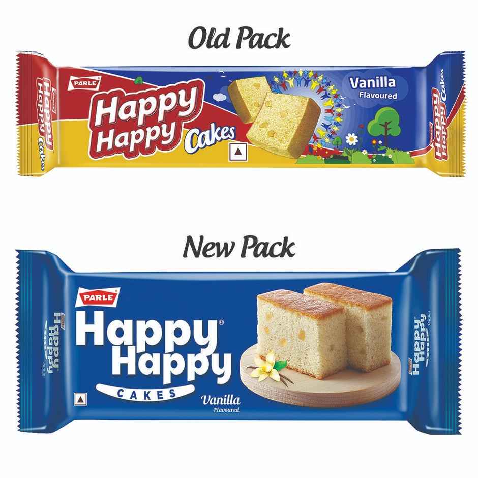 Parle Happy Happy Cake Vanilla | Bakery Delight