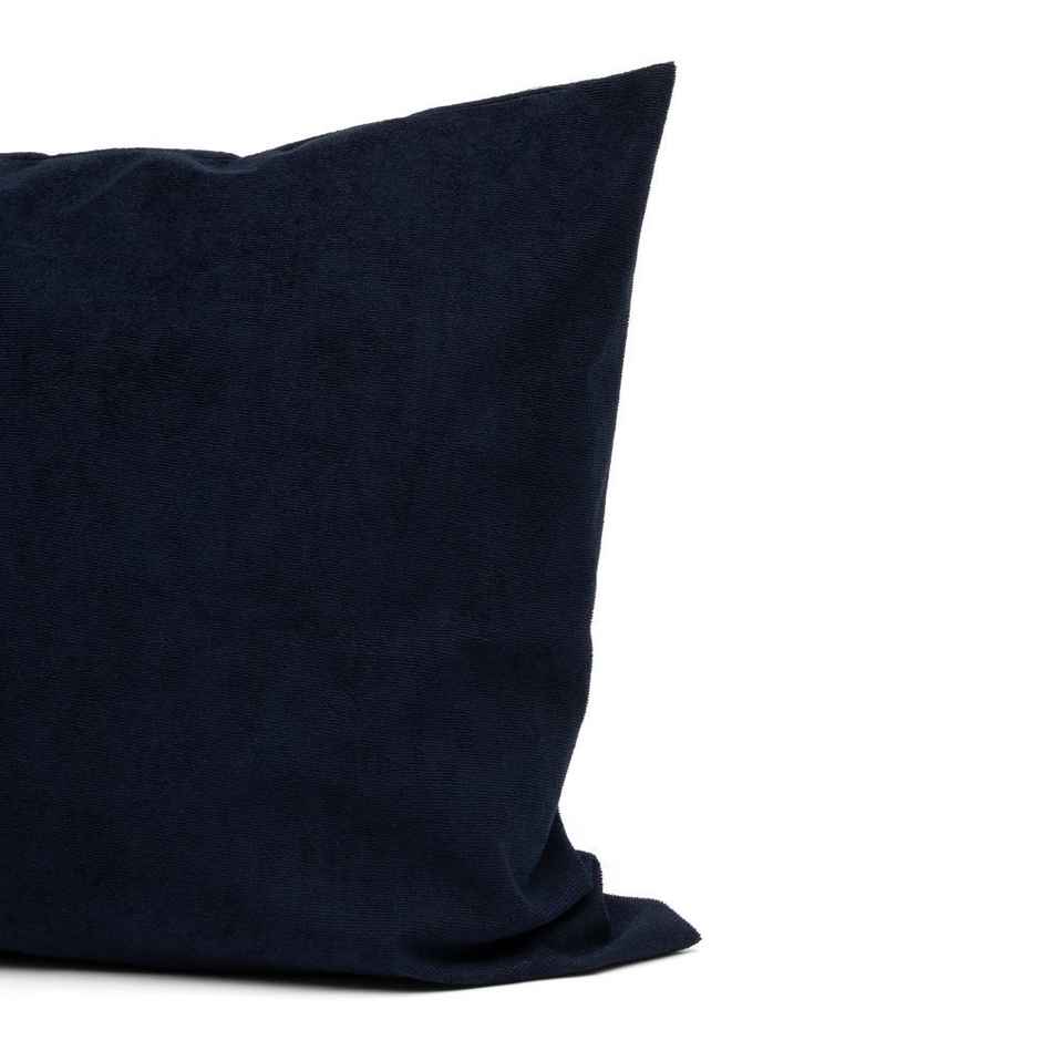 Wakefit Waterproof Pillow Protector | 28x18 in | Terry Cotton | Set of 2 | Navy | Zipper Closure