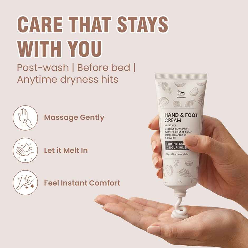 TNW The Natural Wash Coconut Hand & Foot Cream