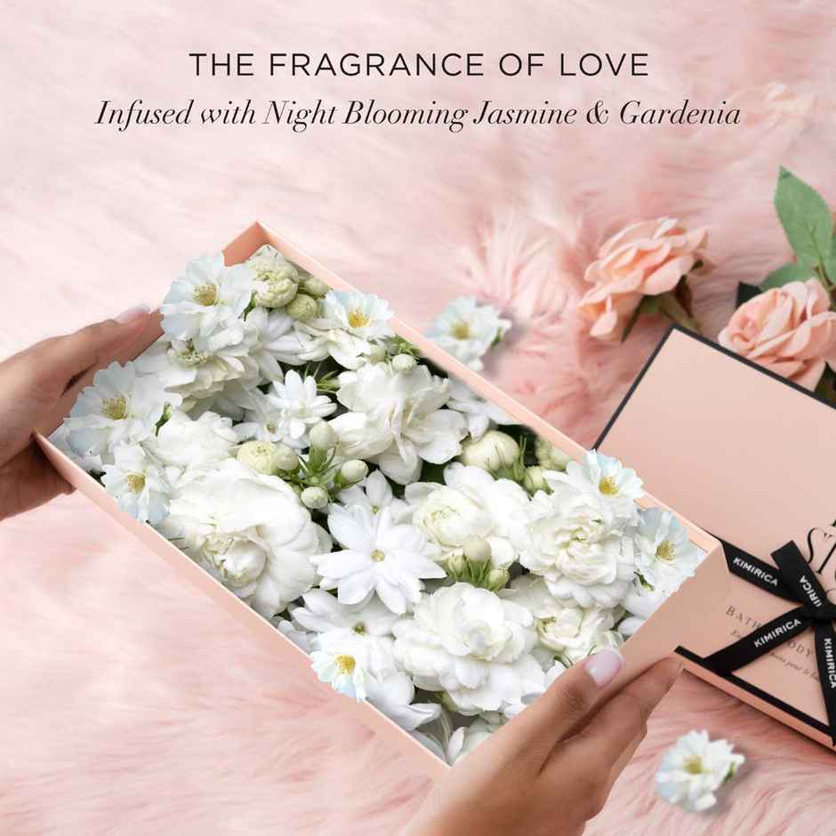 Kimirica Love Story Experience Set | Luxury Bath & Body Selfcare Gift Set for Women