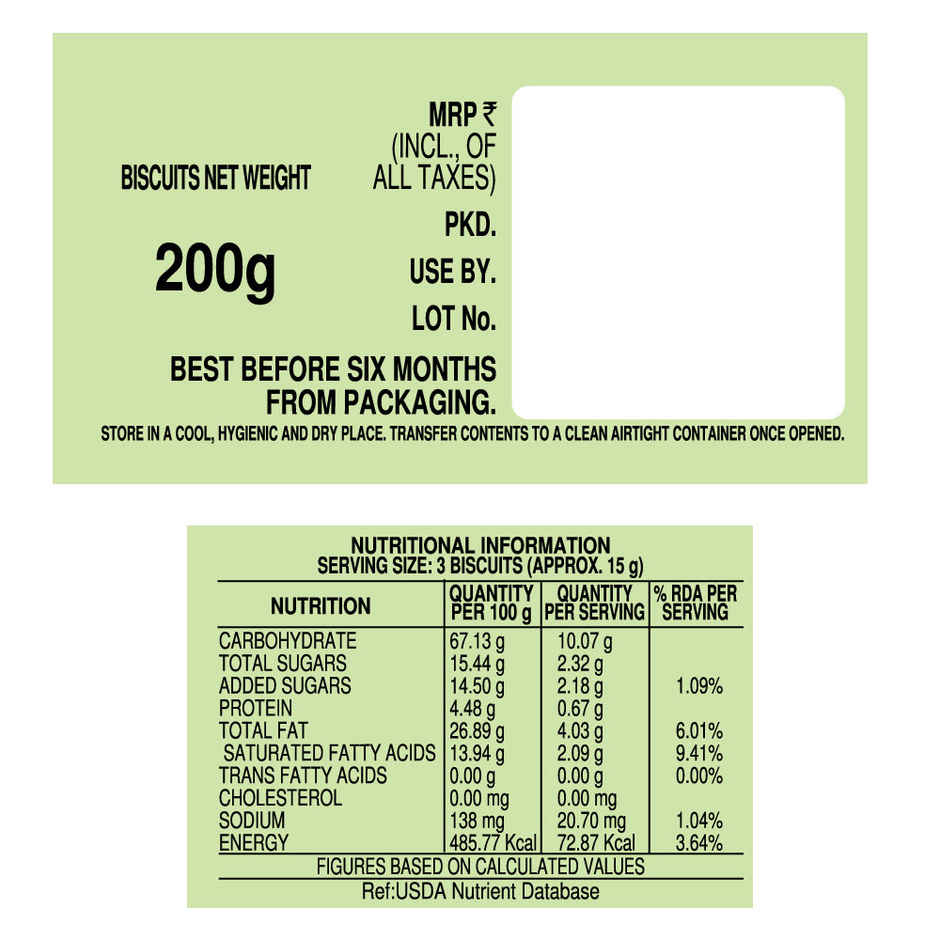 Bisk Farm Top Herbs Biscuit