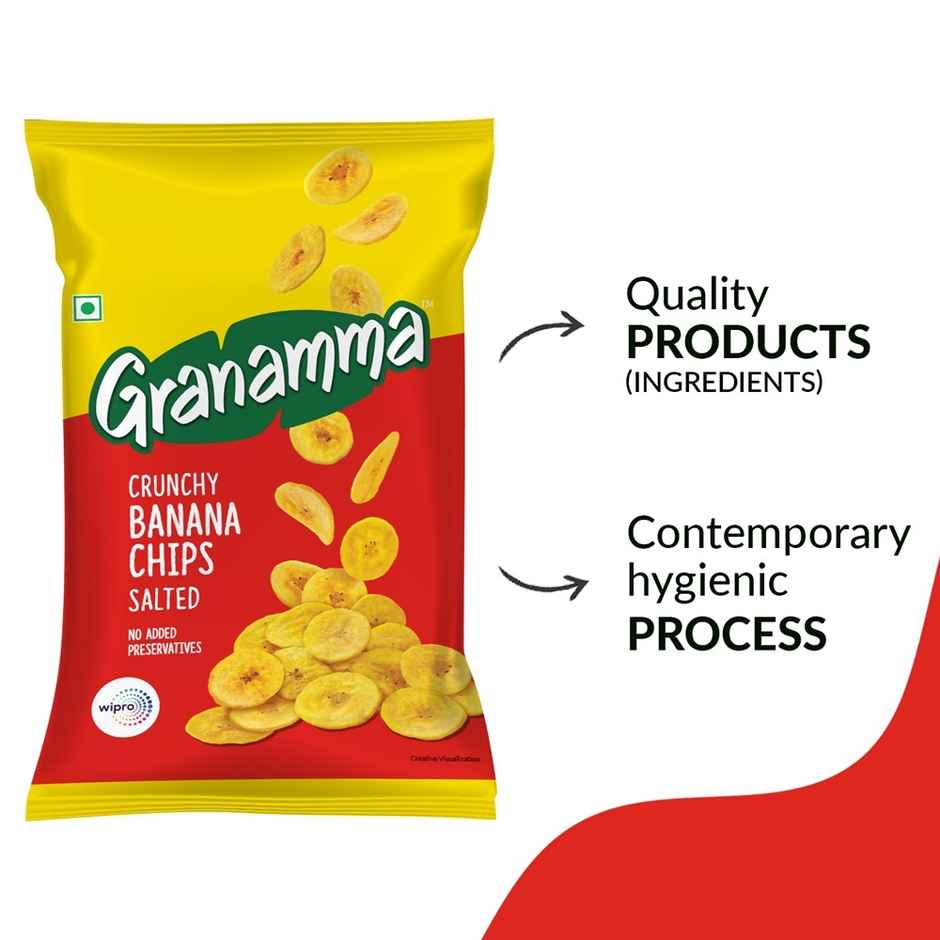 Granamma Banana Chips Salted | No Added Preservatives