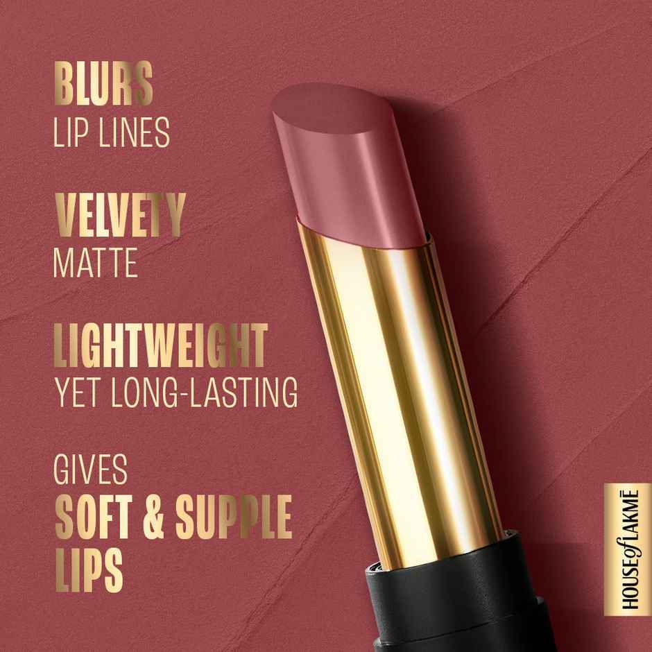 Lakme Absolute Beyond Matte Lip 302 NudeNectar