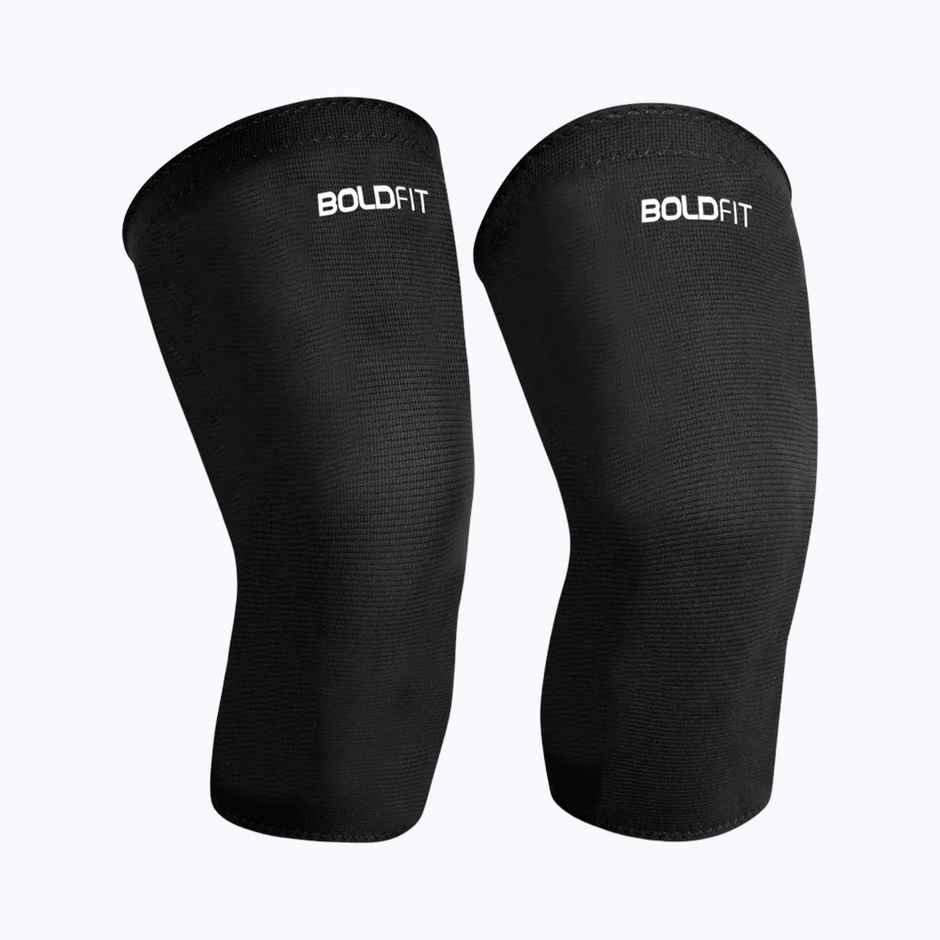 Boldfit Knee Caps For Women & Men Black Large