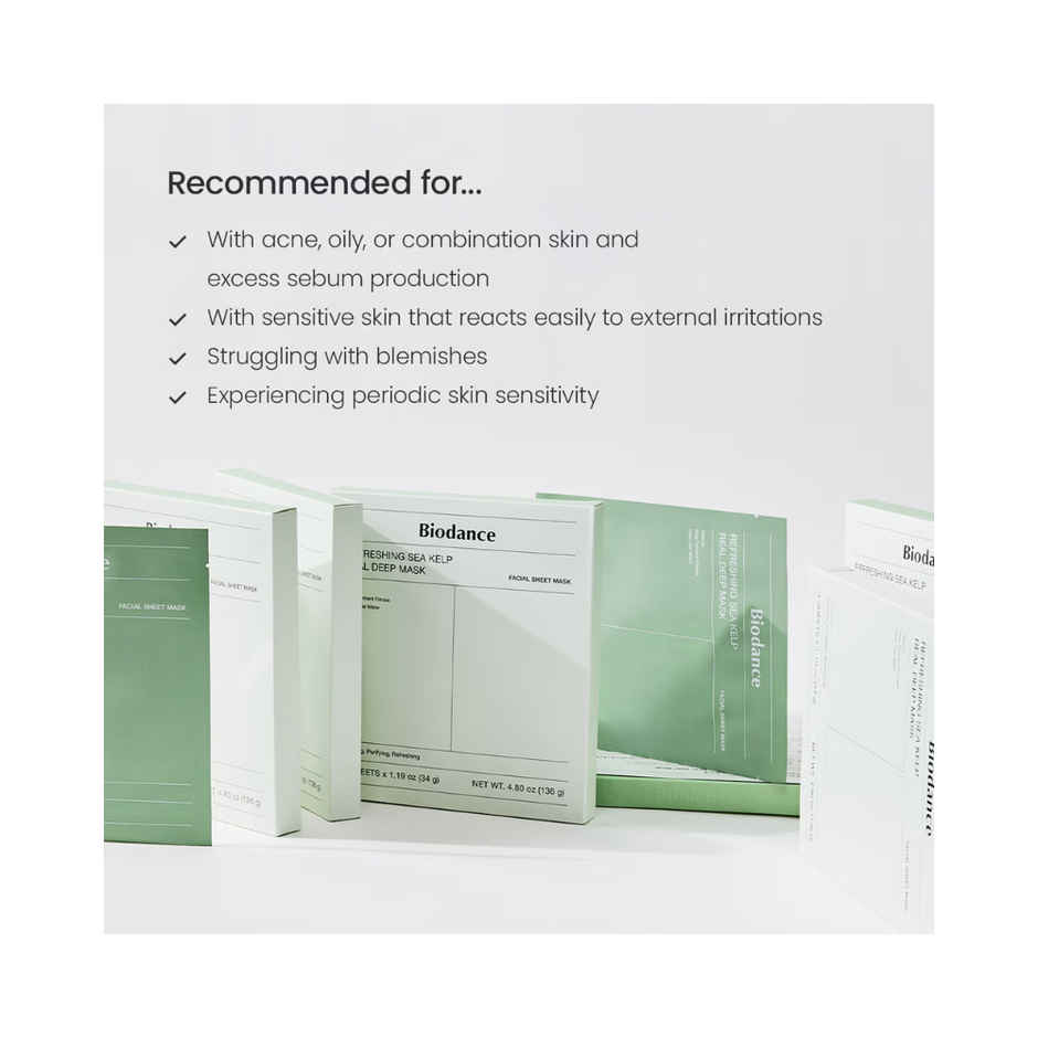 Biodance Refreshing Sea Kelp Real Deep Mask