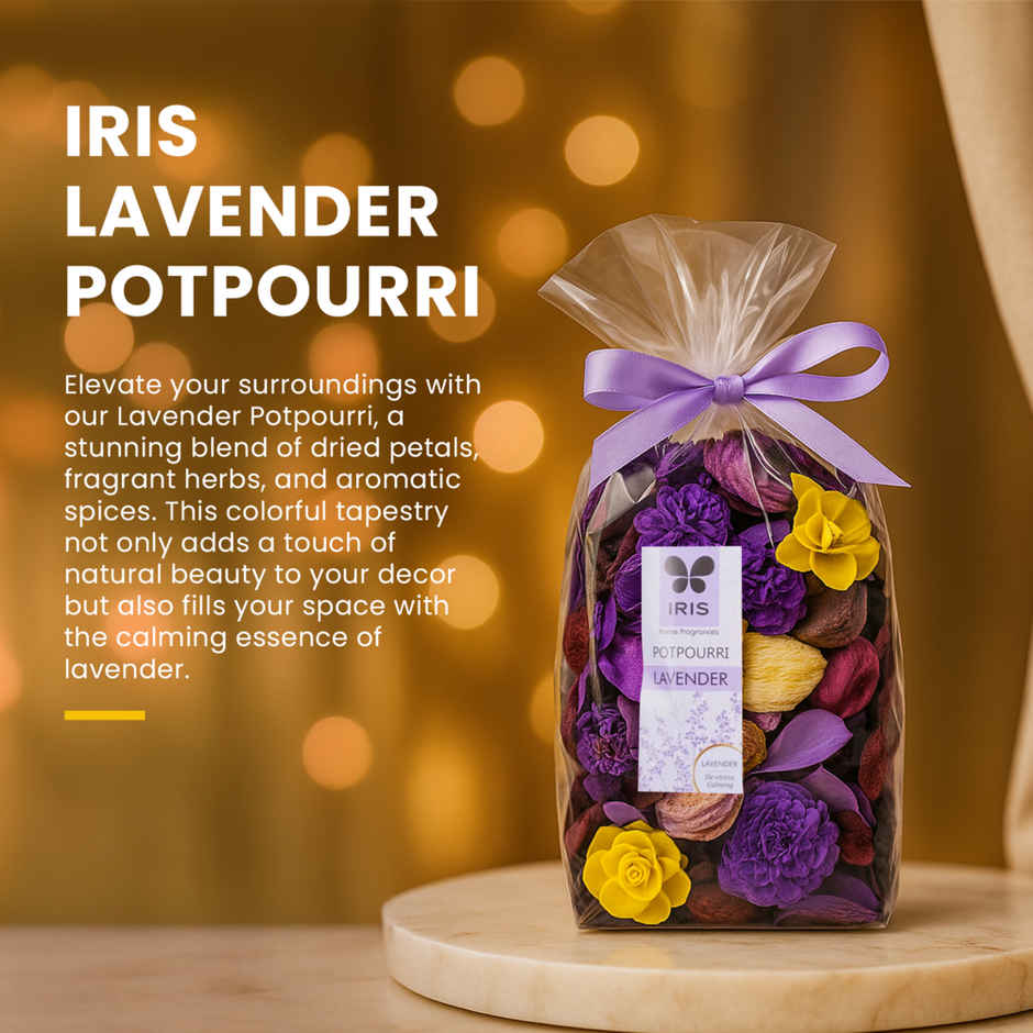 IRIS Lavender Fragranced Potpourri | Decor Potpourri