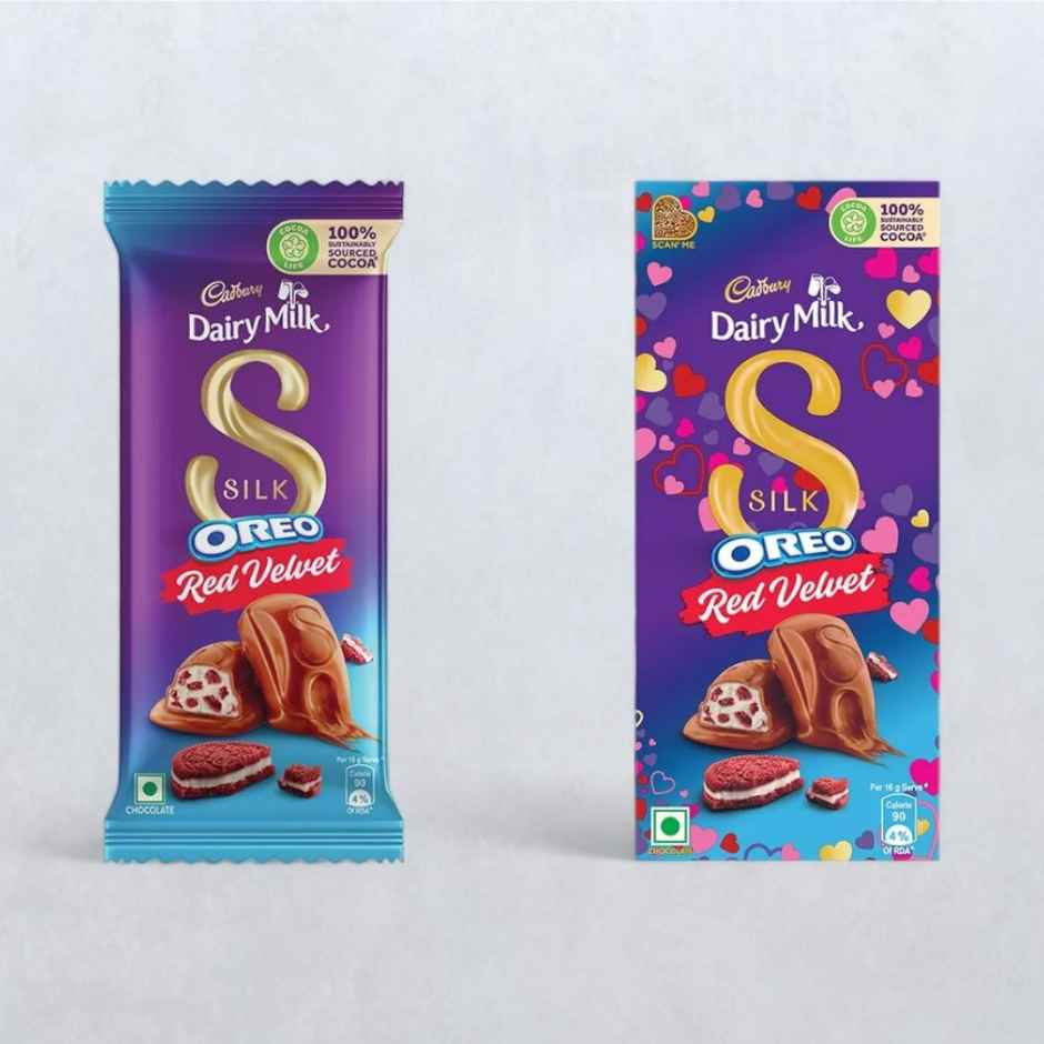 Cadbury Dairy Milk Silk Oreo Red Velvet Chocolate Bar