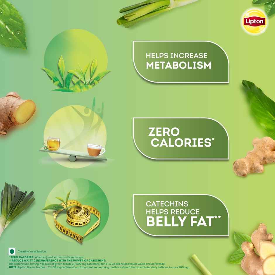 Lipton Lemongrass Ginger I Tasty Green Tea