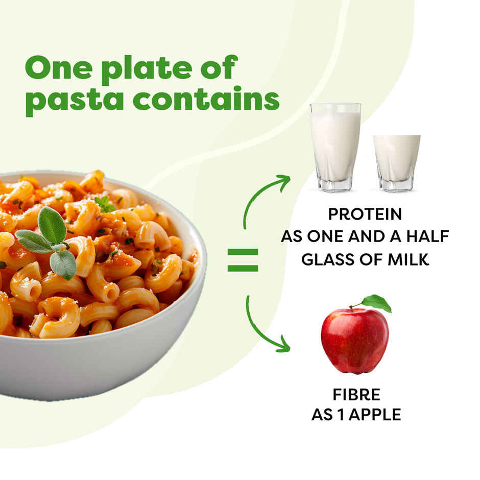 Troovy Healthy High Protein Macaroni Pasta (No Maida)