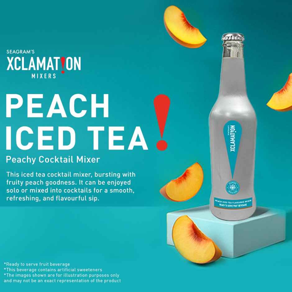 Xclamation Peach Iced Tea | LIIT Cocktail & Mocktail Mixer