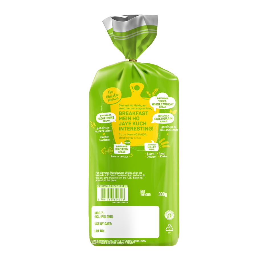 Britannia Protein Bread (No Maida)