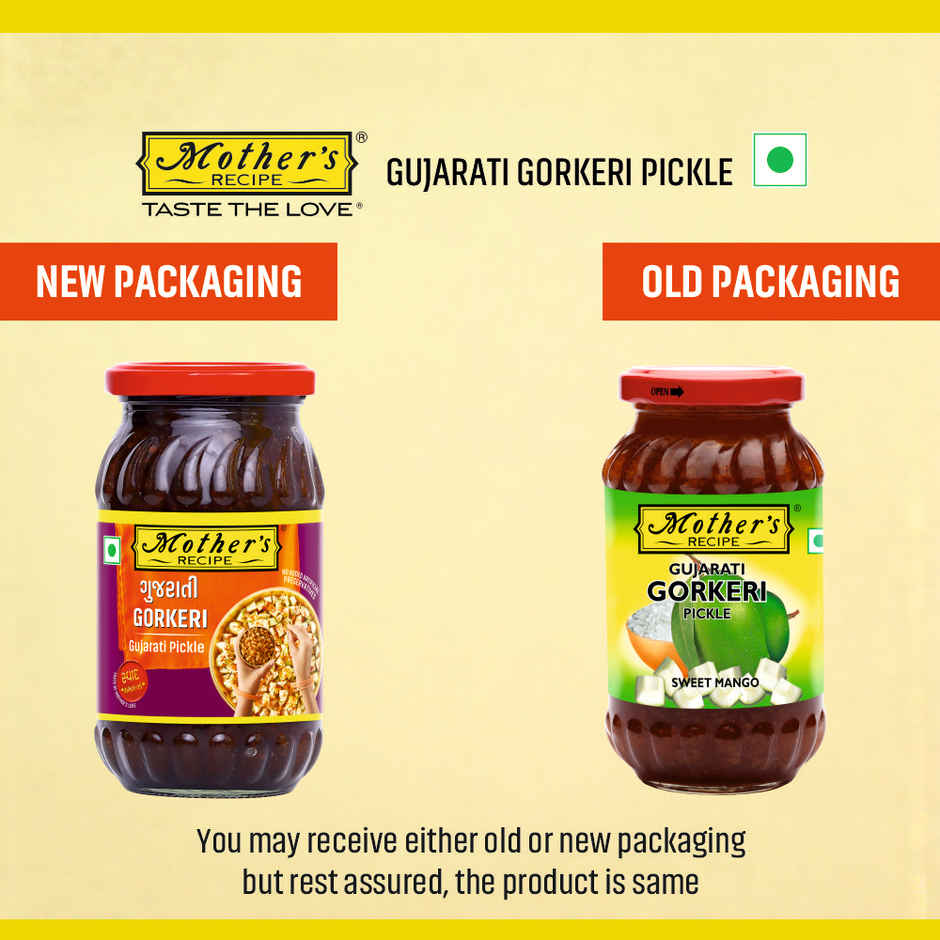 Mother's Recipe Gujarati Gorkeri Pickle