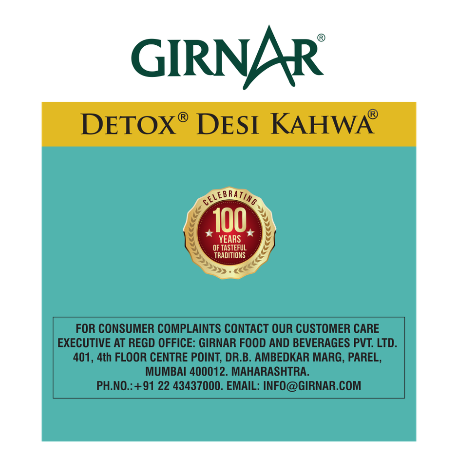 Girnar Detox Desi Kahwa Green Tea Bags