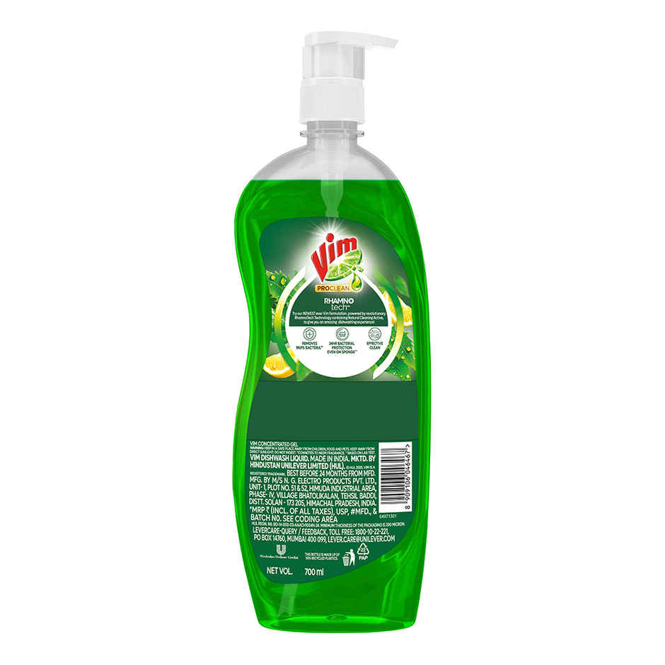 Vim Anti Bacteria Dishwash Liquid