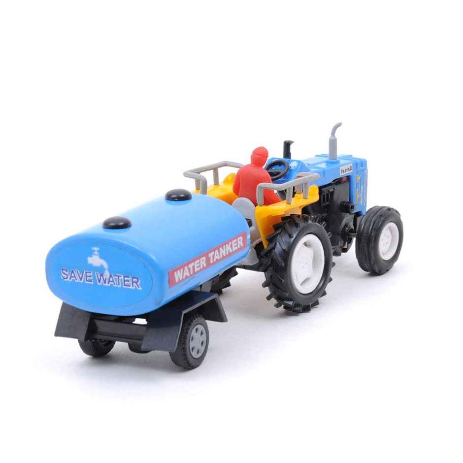 Centy Toys Pull Back Tractor with Tanker - Exciting Plastic Vehicle