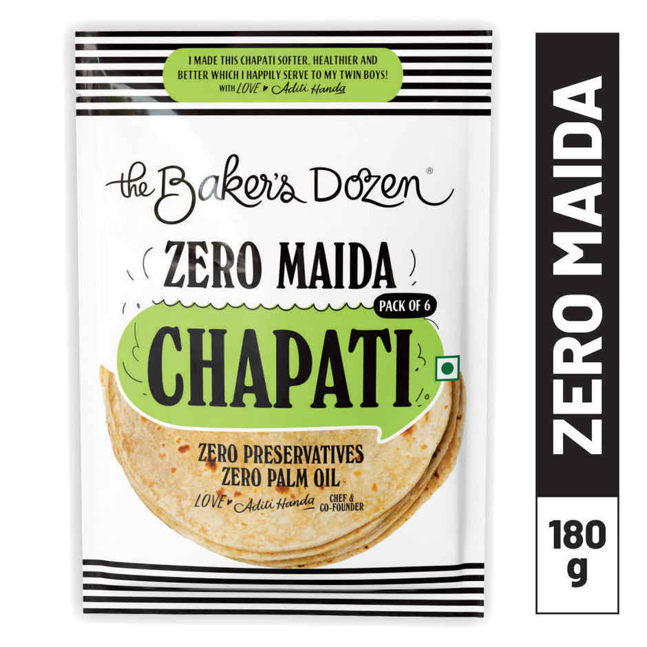 The Baker's Dozen Zero Maida Chapati