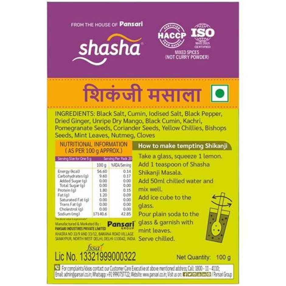 Shasha Shikanji Masala