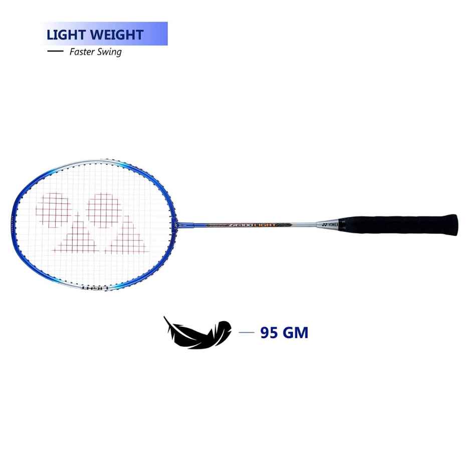 Yonex ZR100 Badminton Racquet | Light Blue | G4