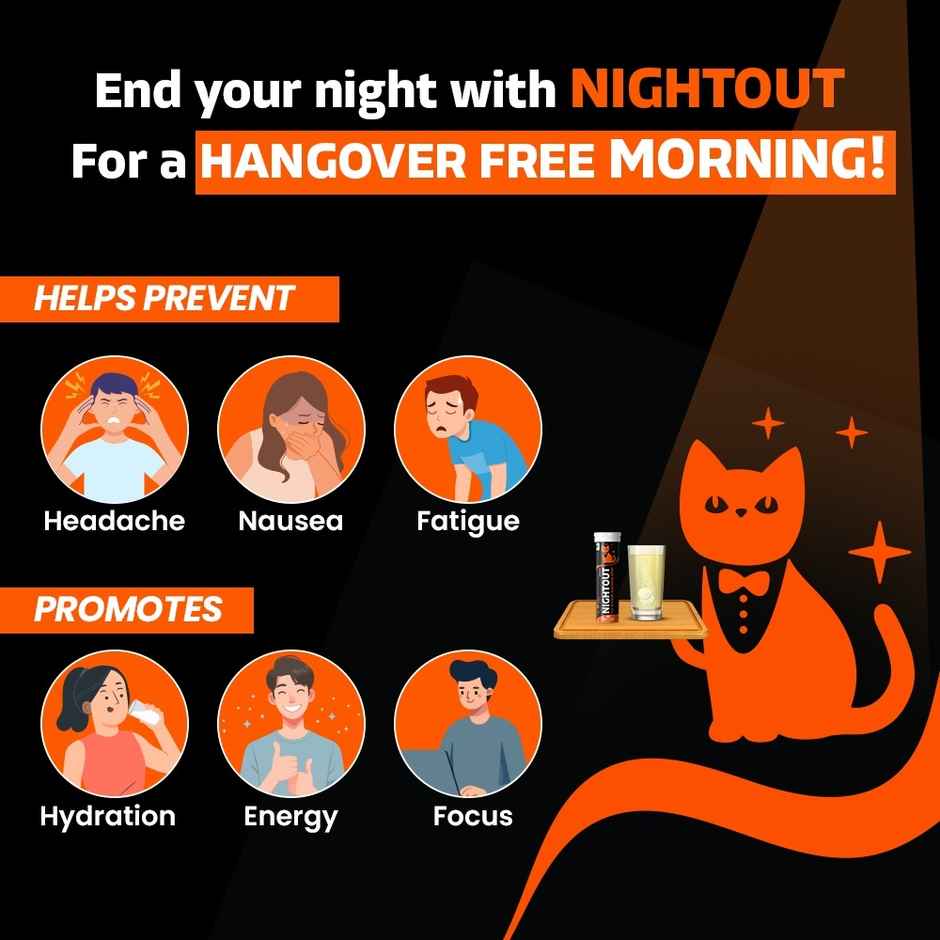 Fast&Up Nightout Instant Hangover Relief Drink Combo  