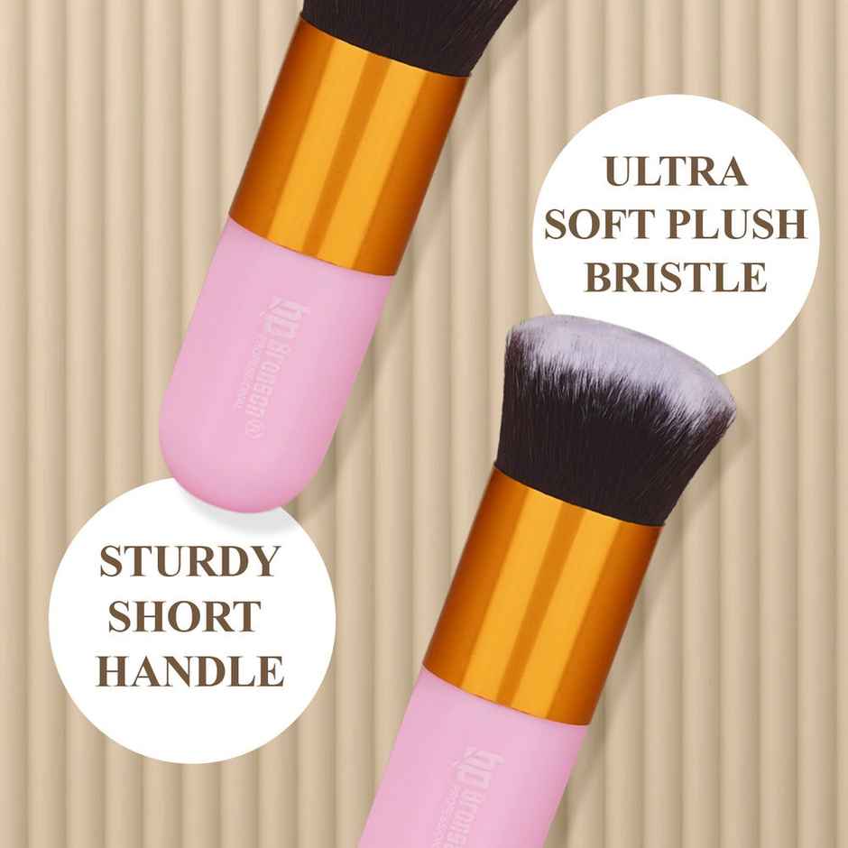Bronson Professional Fat Brush For Face Powder And Blush (Multi-Color)
