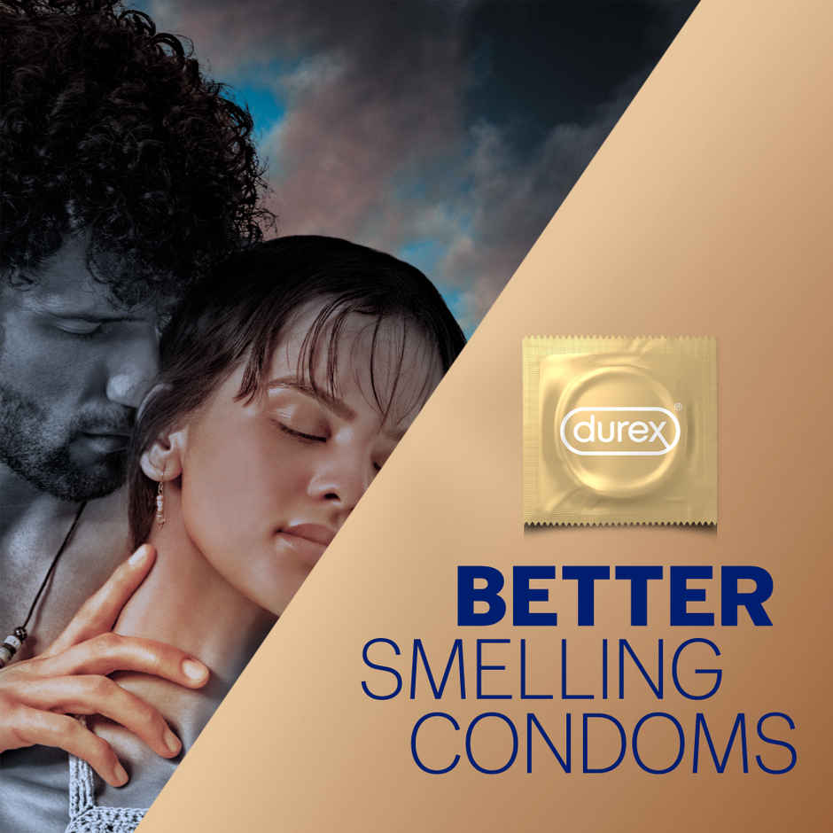 Durex Real Feel Condoms For Men For Real Skin On Skin Feeling Latex Free
