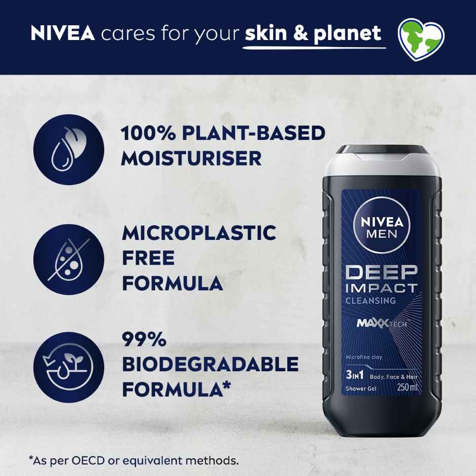 Nivea Deep Impact Shower Gel