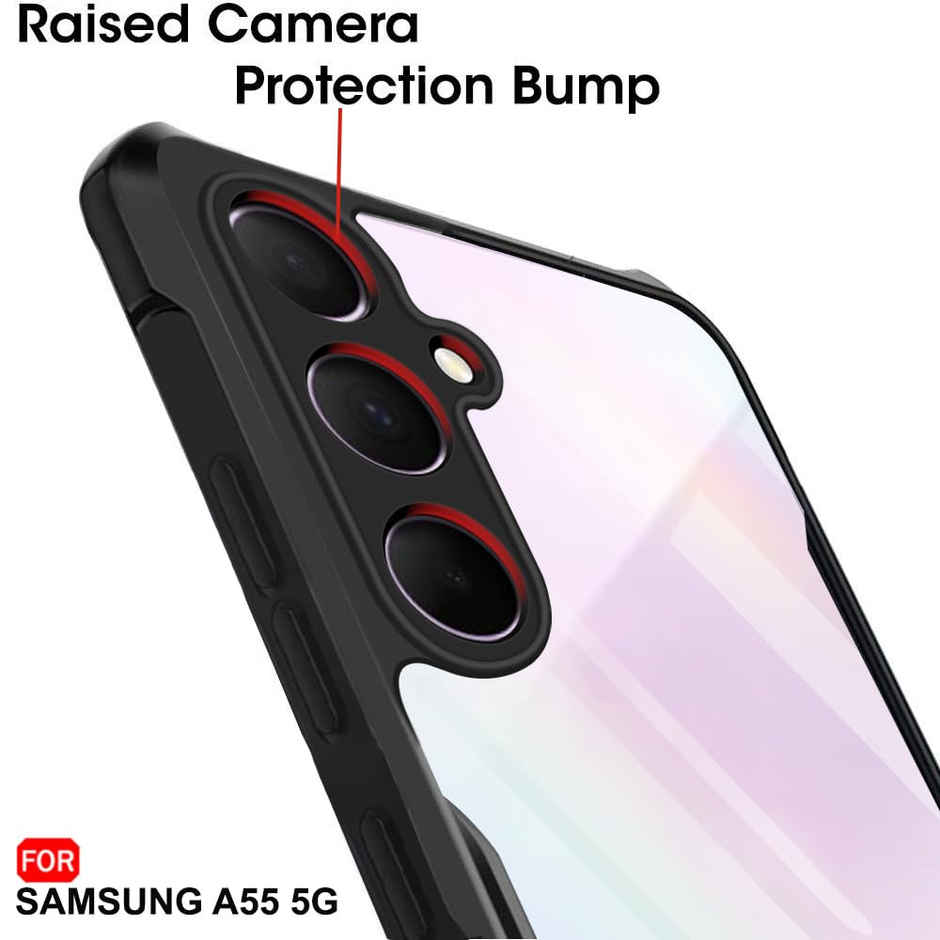 Artistque Case for Samsung Galaxy A55 5g | Samsung A55 TPU Back Cover - Transparent Shockproof