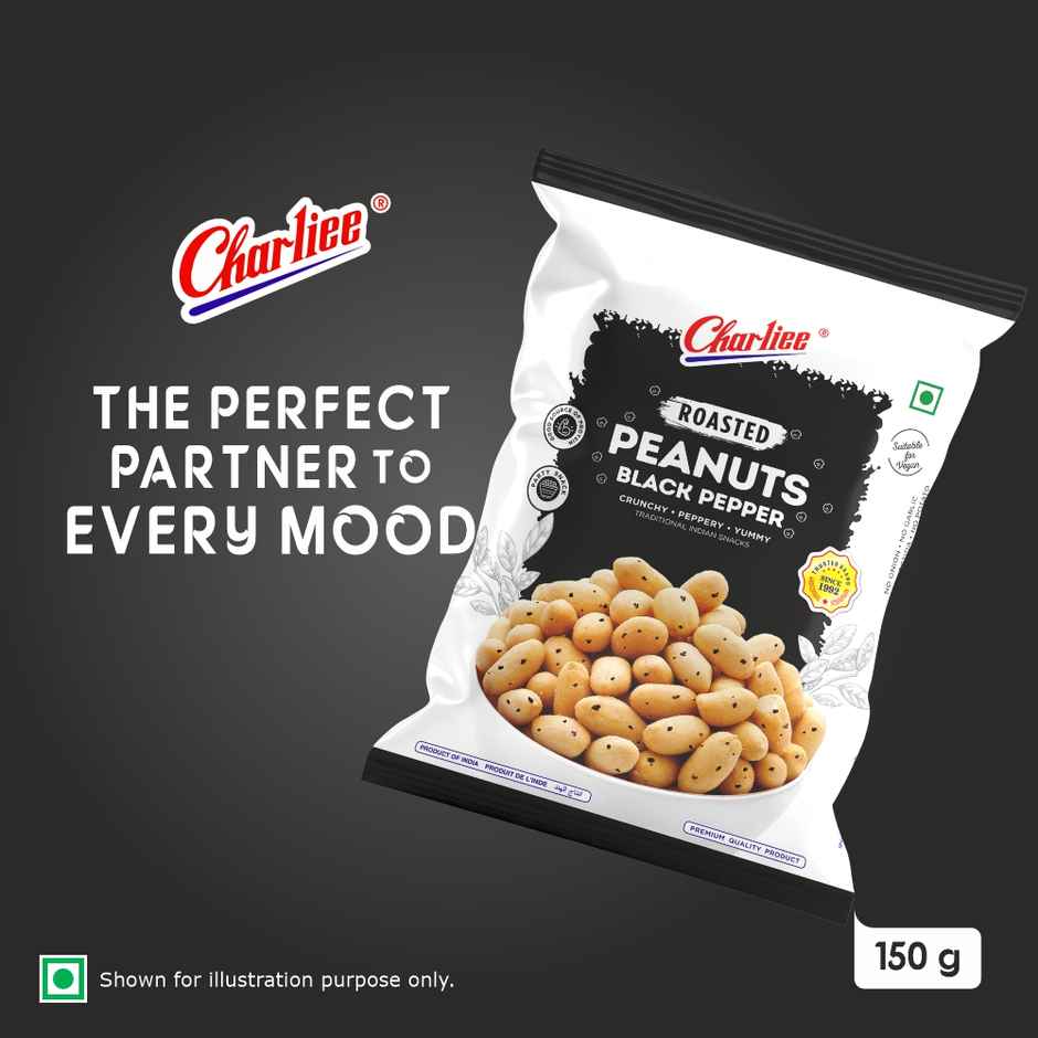 CHARLIEE Black Pepper Peanuts